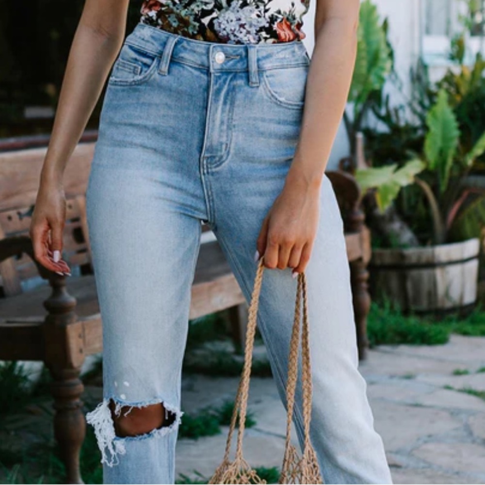 NWT light washed jeans